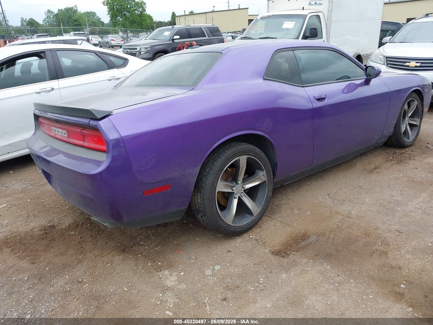 Vin: 2c3cdybt8eh237222, lot: 45818430, dodge challenger shaker pkg 20144
