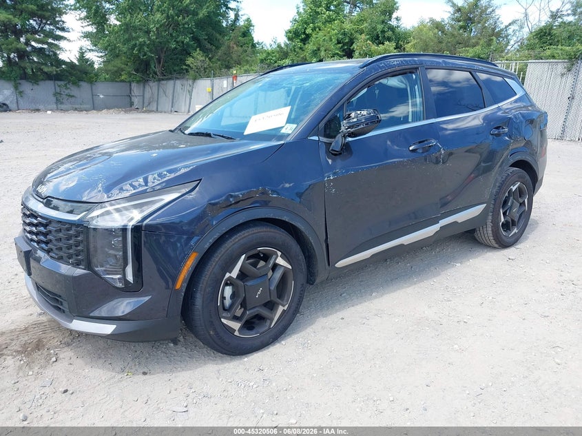 2026 KIA SPORTAGE 2.5L I-4 DI, DOHC, V(VIN: 5XYK33DF4TG390664