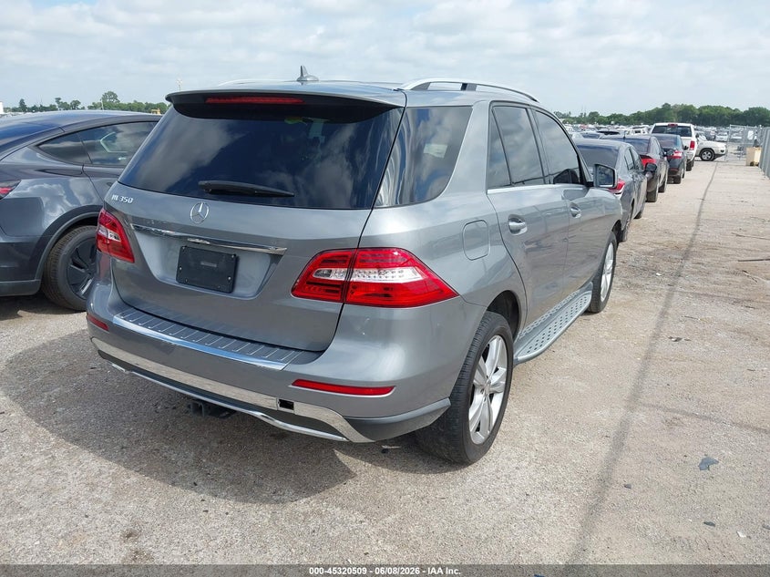 2015 MERCEDES-BENZ ML 350 auction photo 4