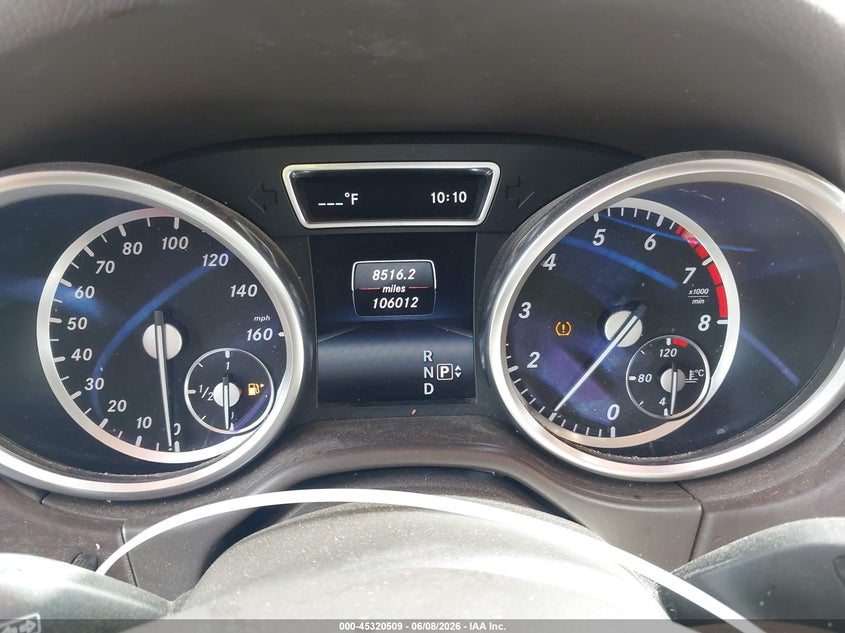 2015 MERCEDES-BENZ ML 350 auction photo 7