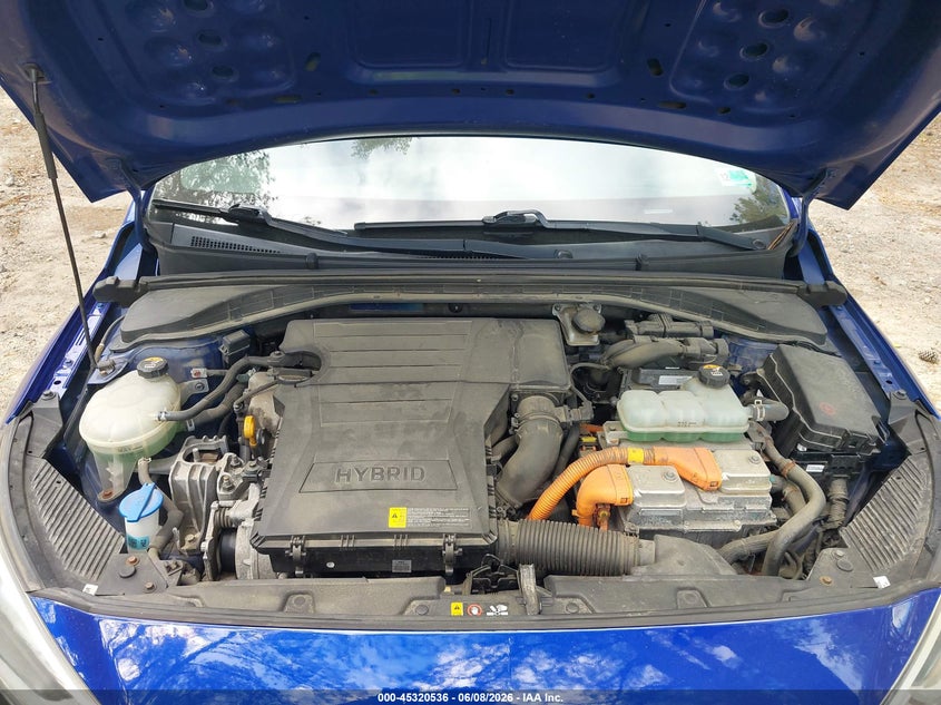 2019 Hyundai Ioniq Hybrid Blue VIN: KMHC65LC5KU178931 Lot: 45320536