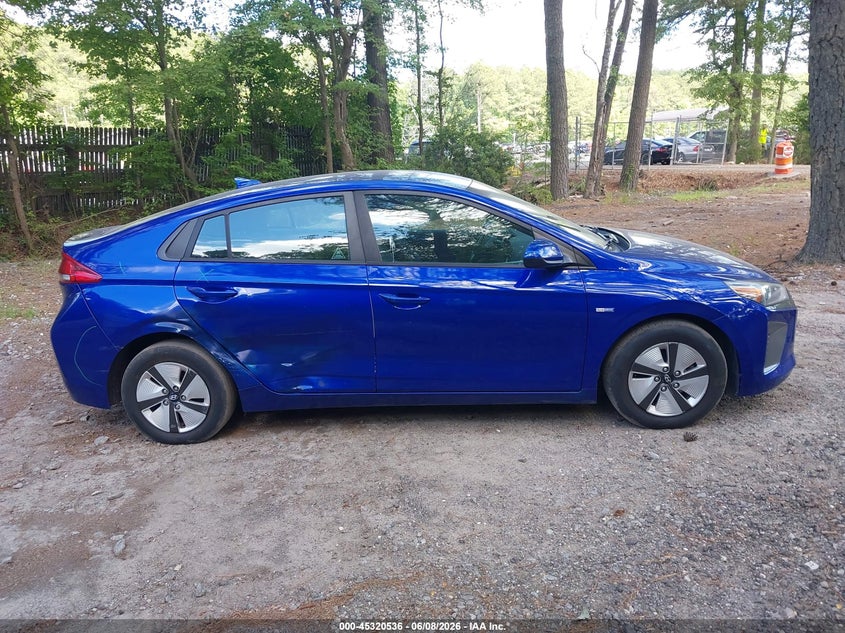 2019 Hyundai Ioniq Hybrid Blue VIN: KMHC65LC5KU178931 Lot: 45320536