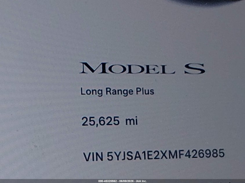 2021 TESLA MODEL S LONG RANGE DUAL MOTOR ALL-WHEEL DRIVE/LONG RANGE PLUS DUAL MOTOR ALL-WHEEL DRIVE · Фото 14