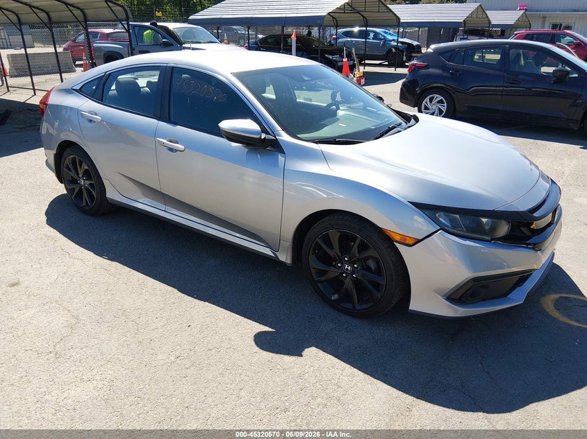 Vin: 2hgfc2f85kh556041, lot: 45818503, honda civic sport 2019 img_1