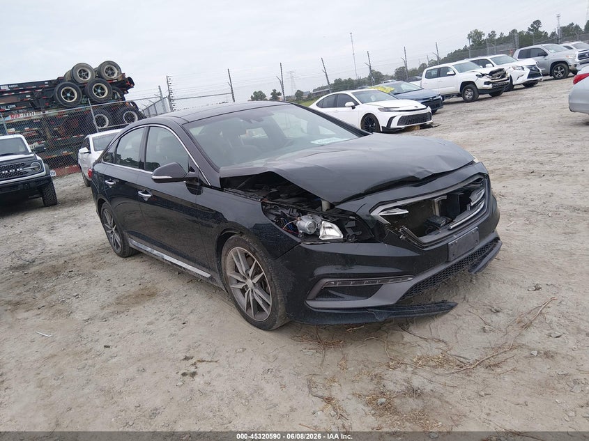 Vin: 5npe34ab2fh073175, lot: 45818523, hyundai sonata sport 2.0t 2015 img_1