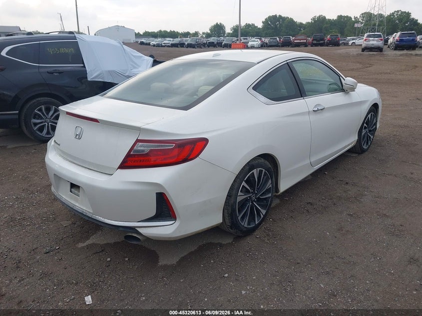Vin: 1hgct1b83ha000918, lot: 45818546, honda accord ex-l 20174