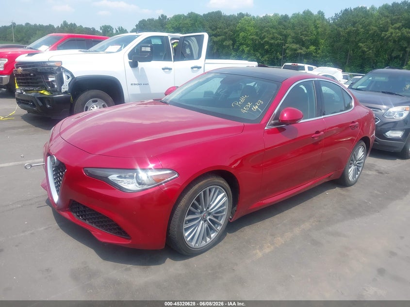 Vin: zarfaeenxh7561243, lot: 45818561, alfa romeo giulia ti awd 20172
