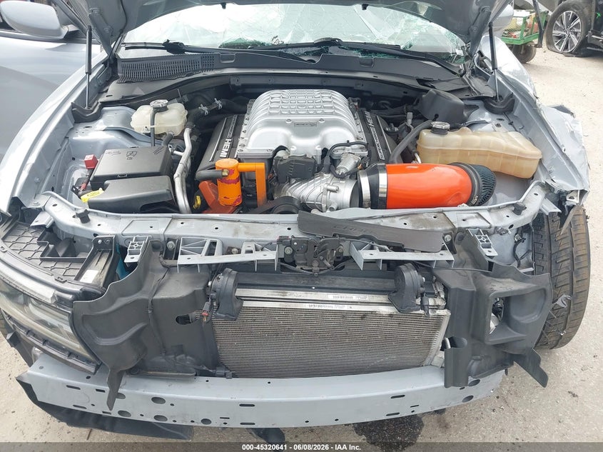 2021 DODGE CHARGER SEDAN 6.2L V-8 SUPERCHARGER, 717HP