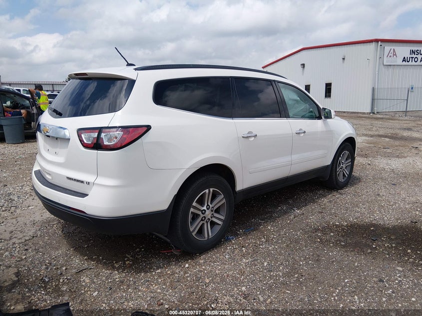 2015 CHEVROLET TRAVERSE SPORT UTILITY VEHICLE 3.6L V-6 DI, DOHC, VVT, 281HP