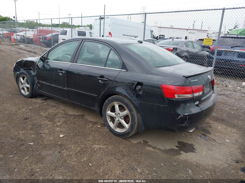 2008 HYUNDAI SONATA SEDAN 3.3L V-6 DOHC, VVT, 234HP