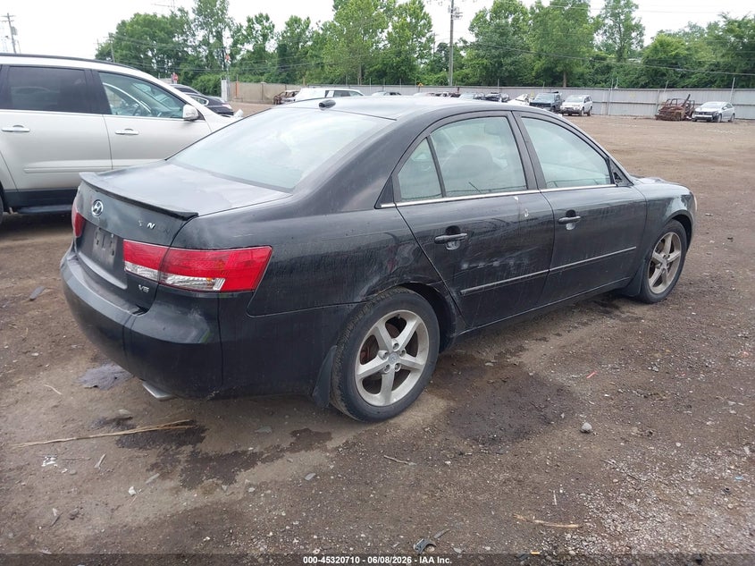 2008 HYUNDAI SONATA SEDAN 3.3L V-6 DOHC, VVT, 234HP