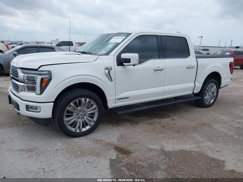 Vin: 1ftfw7ld6sfb98261, lot: 45818648, ford f-150 platinum 20252