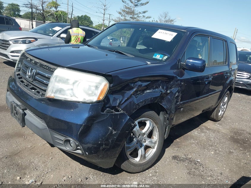 Vin: 5fnyf4h41eb011274, lot: 45818652, honda pilot ex 20142