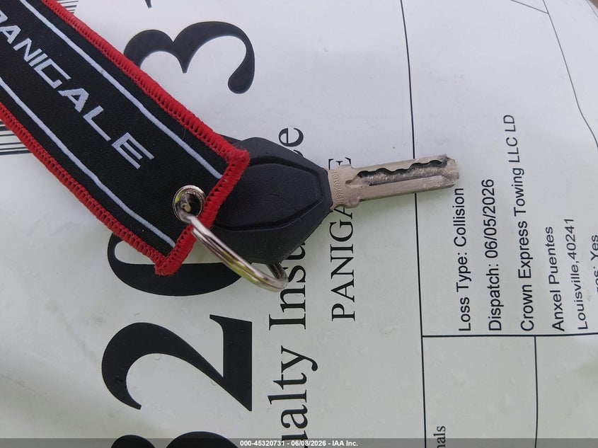 2024 Ducati Panigale V2 VIN: ZDMHAATWXRB015424 Lot: 45320731