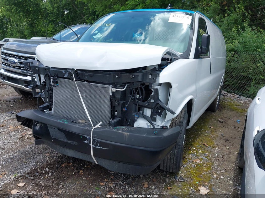 Vin: 1gcwgafp4s1278395, lot: 45818671, chevrolet express cargo rwd 2500 regular wheelbase wt 20252