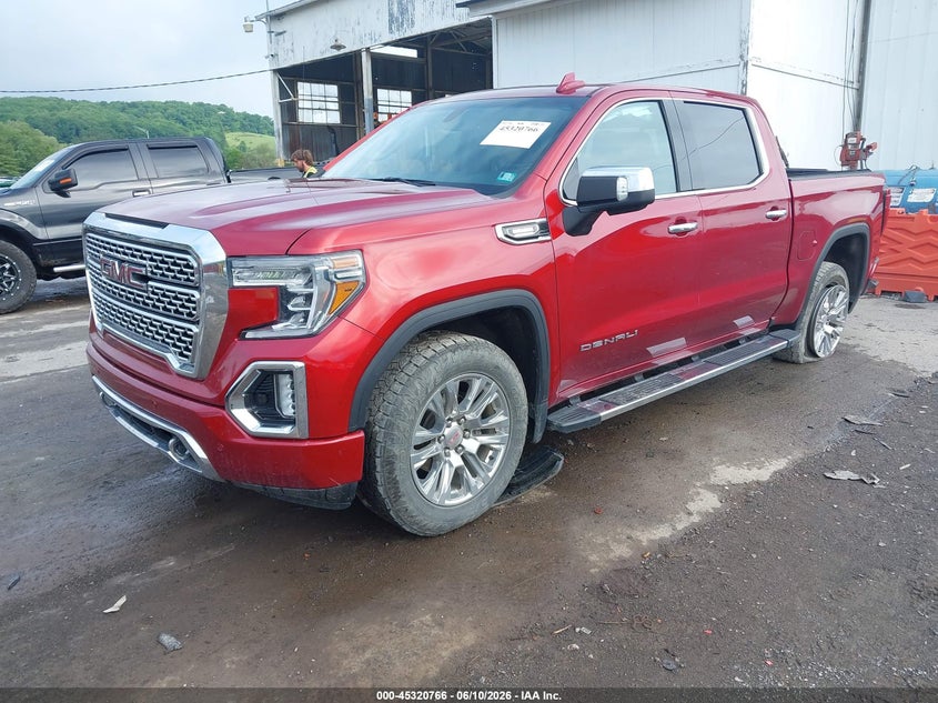 2021 Gmc Sierra 1500 4wd  Short Box Denali 3GTU9FET7MG393218 photo 1