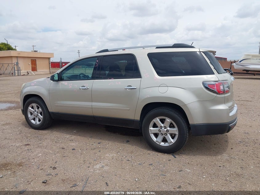 2013 GMC ACADIA SPORT UTILITY VEHICLE 3.6L V-6 DI, DOHC, VVT, 288HP
