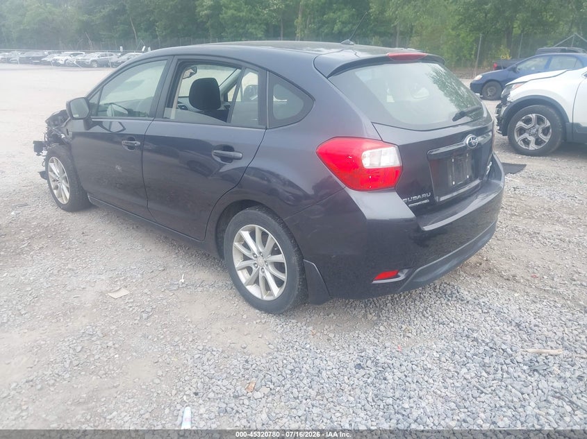 Vin: jf1gpac66eh338162, lot: 45818713, subaru impreza 2.0i premium 20143
