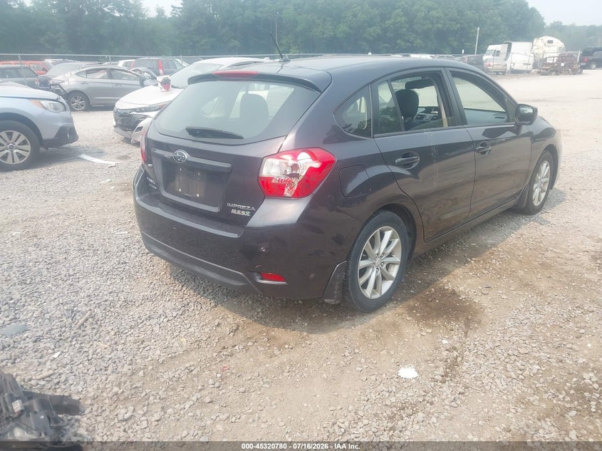 Vin: jf1gpac66eh338162, lot: 45818713, subaru impreza 2.0i premium 20144