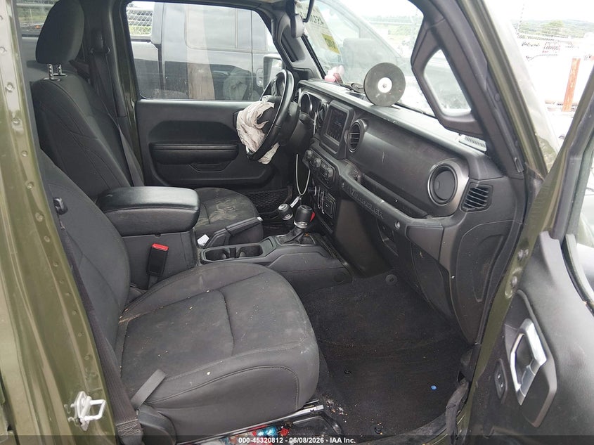 2022 JEEP WRANGLER UNLIMITED 2.0L I-4 DI, DOHC, T(VIN: 1C4HJXDN1NW154834
