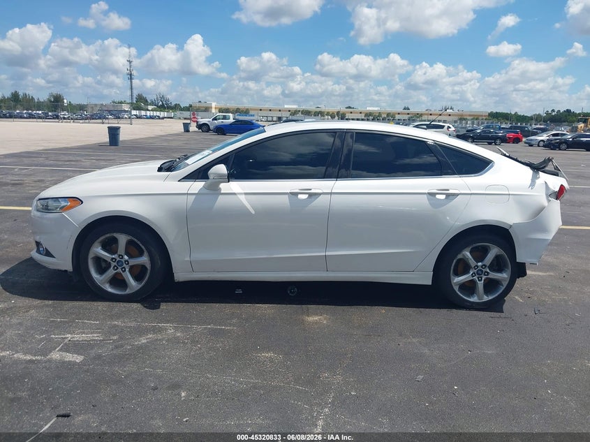 2013 FORD FUSION SEDAN 2.5L I-4 DOHC, VVT, 175HP