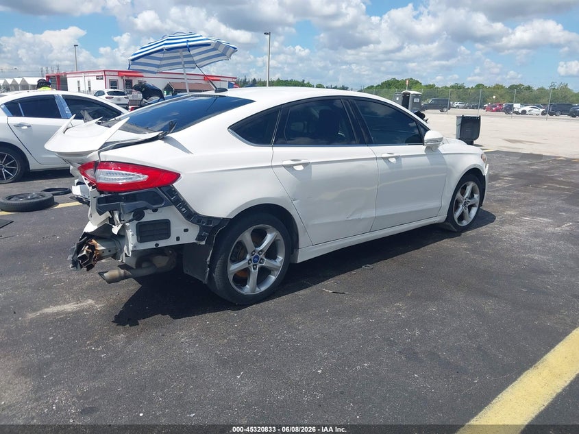 2013 FORD FUSION SEDAN 2.5L I-4 DOHC, VVT, 175HP