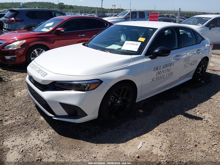 2024 HONDA CIVIC 2.0L I-4 DI, DOHC, V(VIN: 2HGFE2F50RH554787