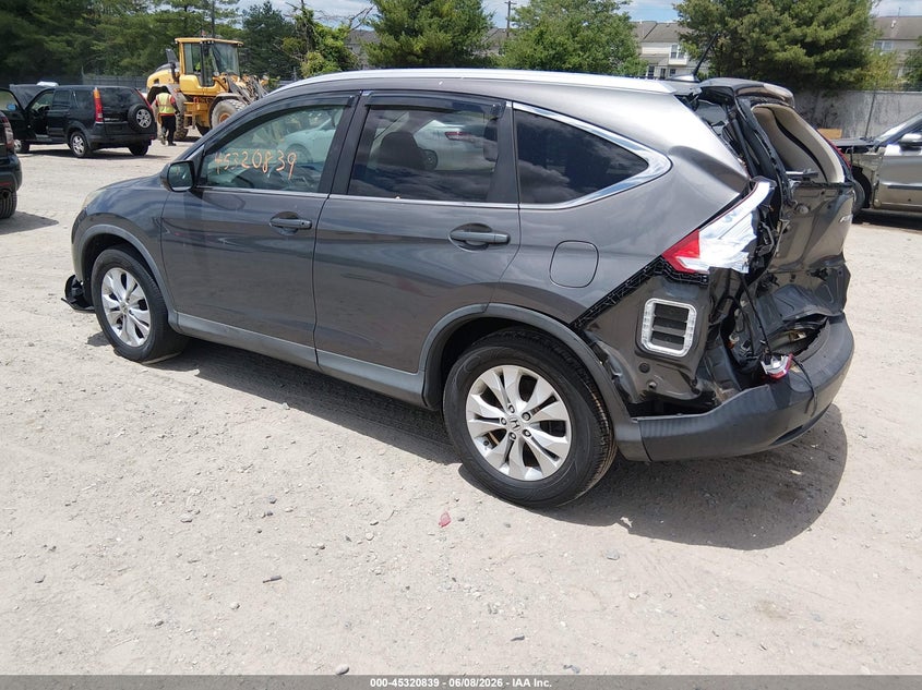 Vin: 2hkrm4h75eh692089, lot: 45818772, honda cr-v ex-l 20143