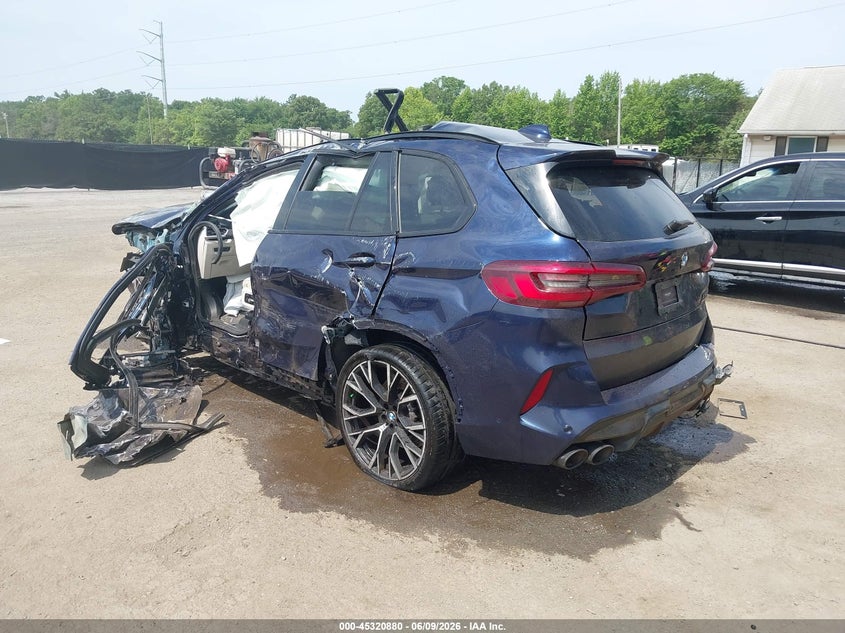 Vin: 5ymju0c08m9f17448, lot: 45818812, bmw x5 m 20213
