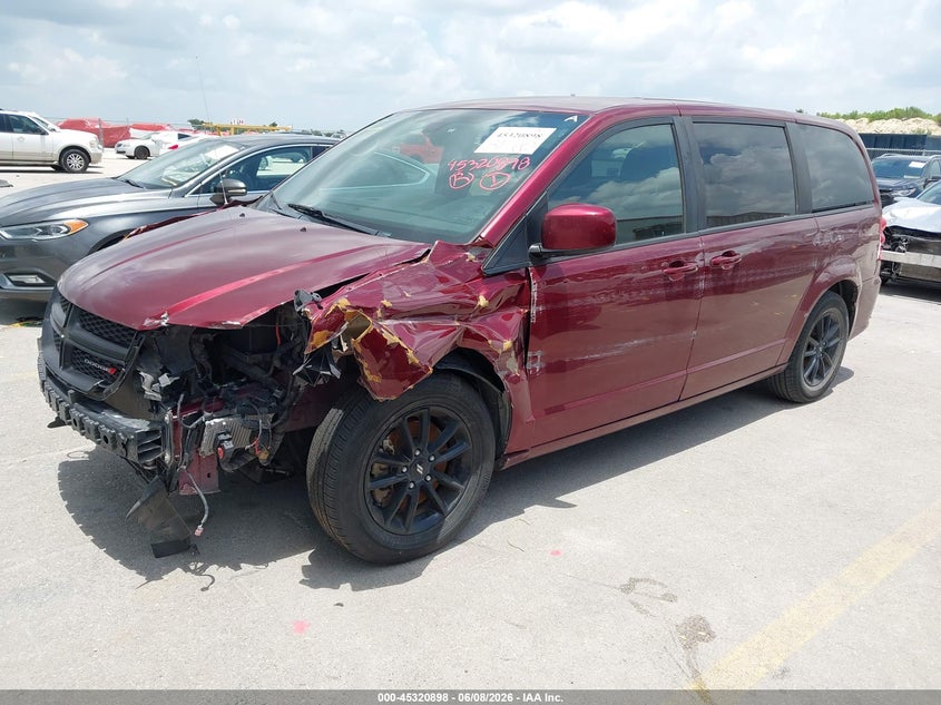 Vin: 2c4rdgeg3kr690118, lot: 45818831, dodge grand caravan gt 20192