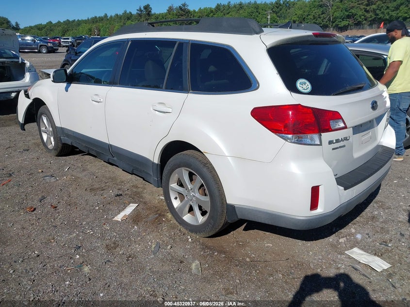 Vin: 4s4brblc1e3241535, lot: 45818870, subaru outback 2.5i limited 20143