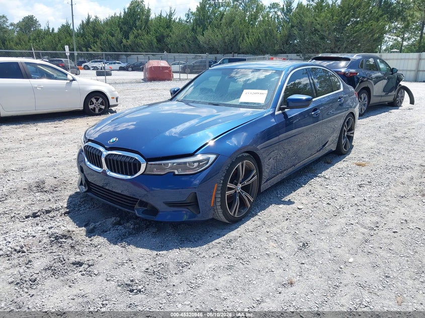 Vin: 3mw5r1j06m8b90377, lot: 45818879, bmw 330i 20212