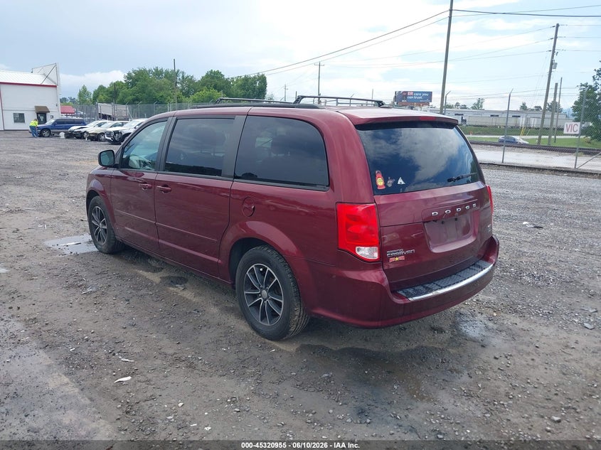 Vin: 2c4rdgeg4hr791886, lot: 45818888, dodge grand caravan gt 20173