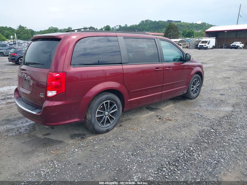 Vin: 2c4rdgeg4hr791886, lot: 45818888, dodge grand caravan gt 20174