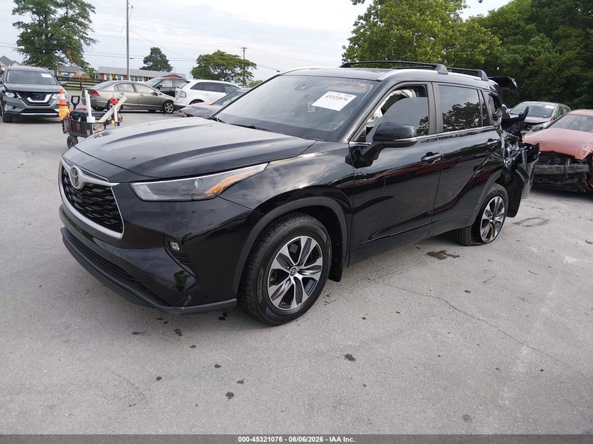 Vin: 5tdkdrah1rs527903, lot: 45819009, toyota highlander xle 20242