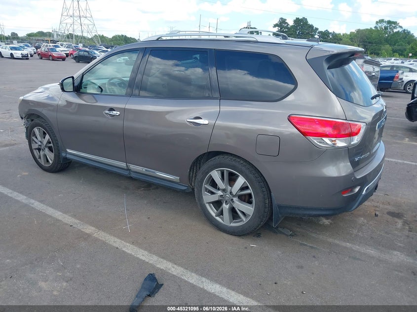 2013 NISSAN PATHFINDER SPORT UTILITY VEHICLE 3.5L V-6 DOHC, VVT, 260HP