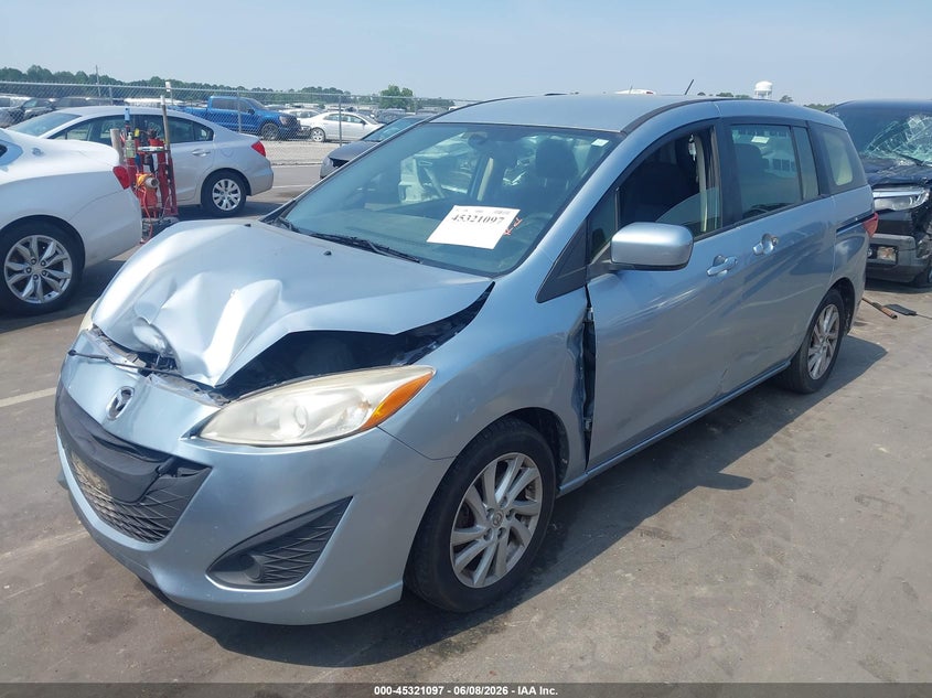 Vin: jm1cw2bl1c0102202, lot: 45819030, mazda mazda5 sport 20122