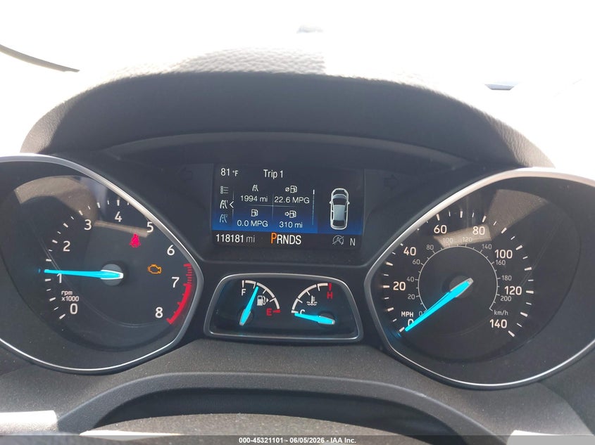 2018 Ford Escape Se VIN: 1FMCU9GD0JUA99567 Lot: 45321101
