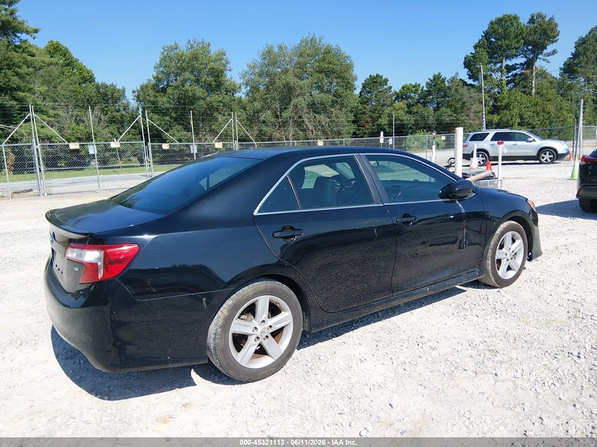 2012 TOYOTA CAMRY SE VIN: 4T1BF1FK9CU158528