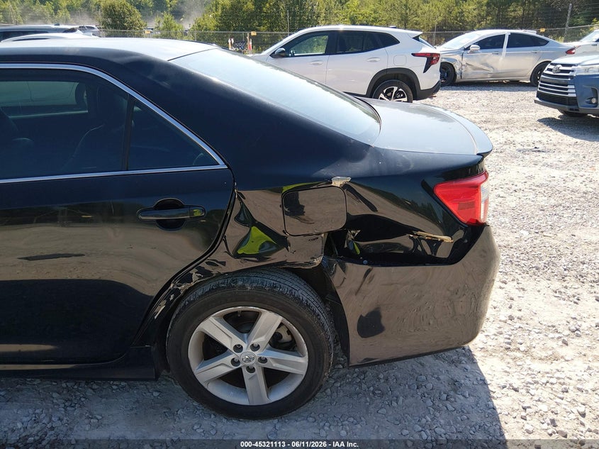2012 TOYOTA CAMRY SE VIN: 4T1BF1FK9CU158528