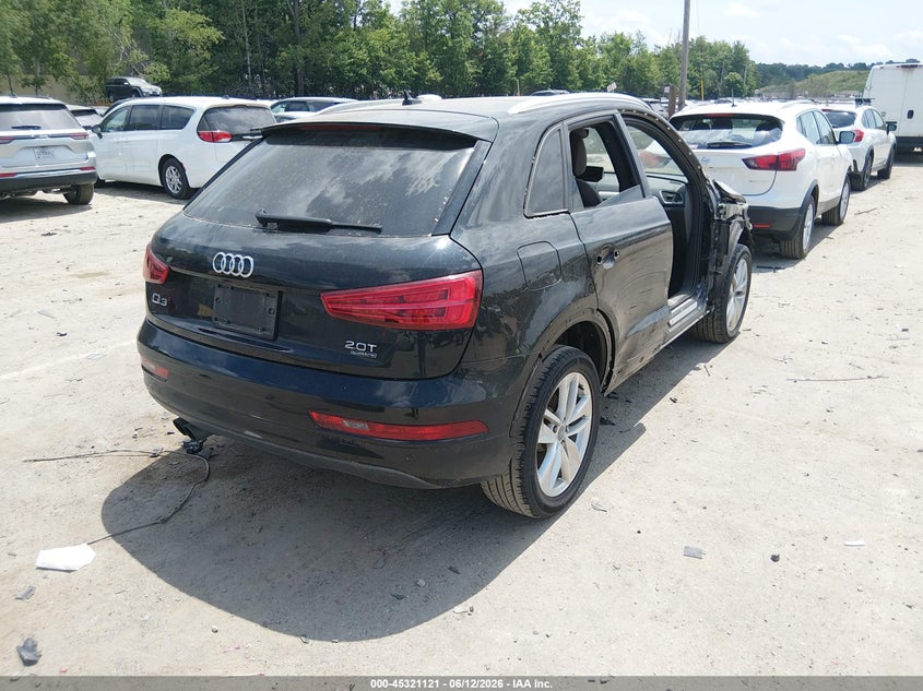 Vin: wa1jccfs1jr017791, lot: 45819054, audi q3 2.0t premium/2.0t sport premium 20184