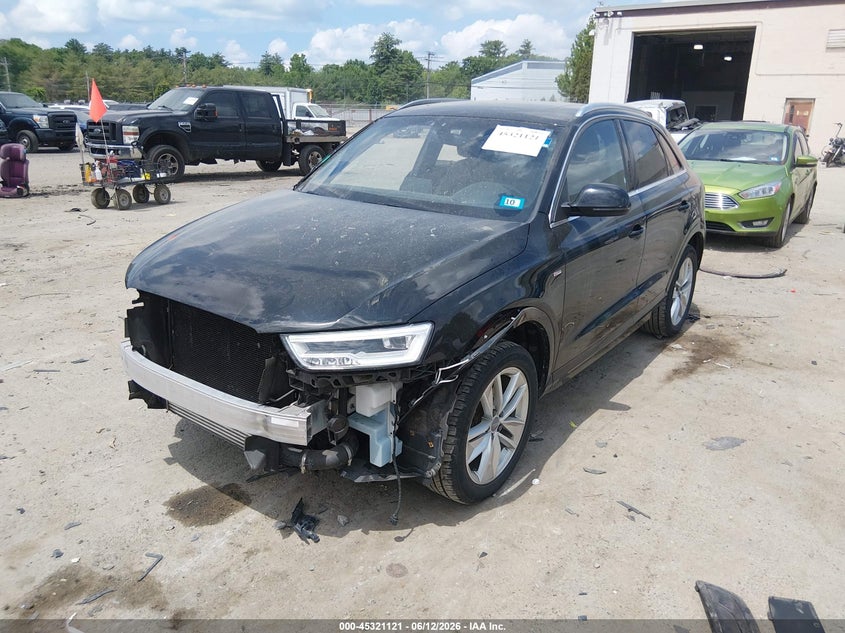 Vin: wa1jccfs1jr017791, lot: 45819054, audi q3 2.0t premium/2.0t sport premium 20182