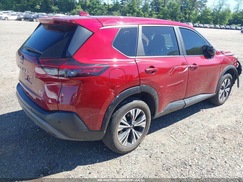 Vin: 5n1bt3ba7pc785418, lot: 45819068, nissan rogue sv fwd 20234