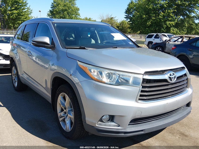 Vin: 5tddkrfh9es039574, lot: 45819082, toyota highlander limited v6 2014 img_1