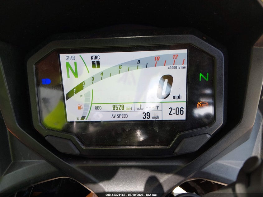 2025 Kawasaki Ex650 P VIN: ML5EXEP11SDAF7504 Lot: 45321166