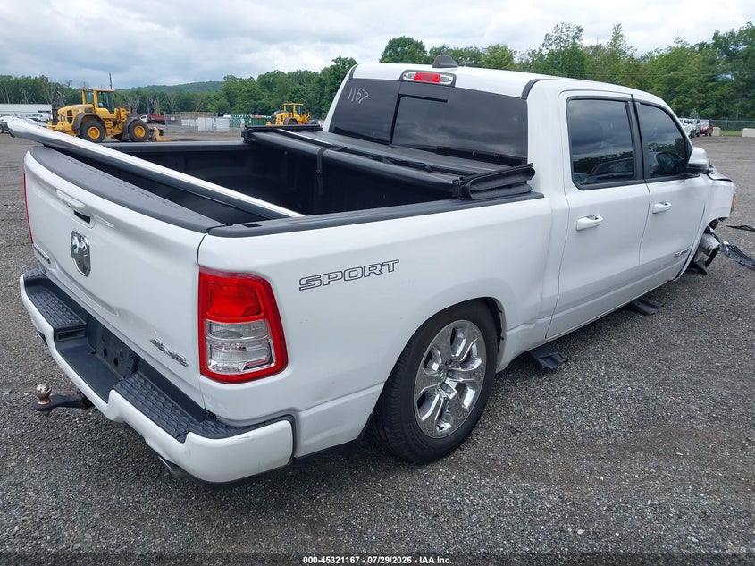 Vin: 1c6srfft5pn629115, lot: 45819100, ram 1500 big horn  4x4 5'7 box 20234