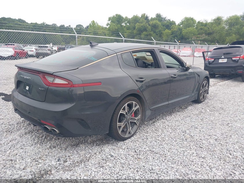 Vin: knae35lc0j6039859, lot: 45819109, kia stinger gt 20184