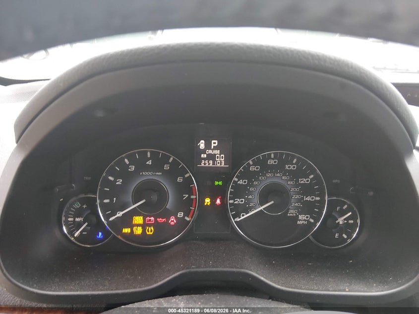 2010 SUBARU OUTBACK auction photo 7