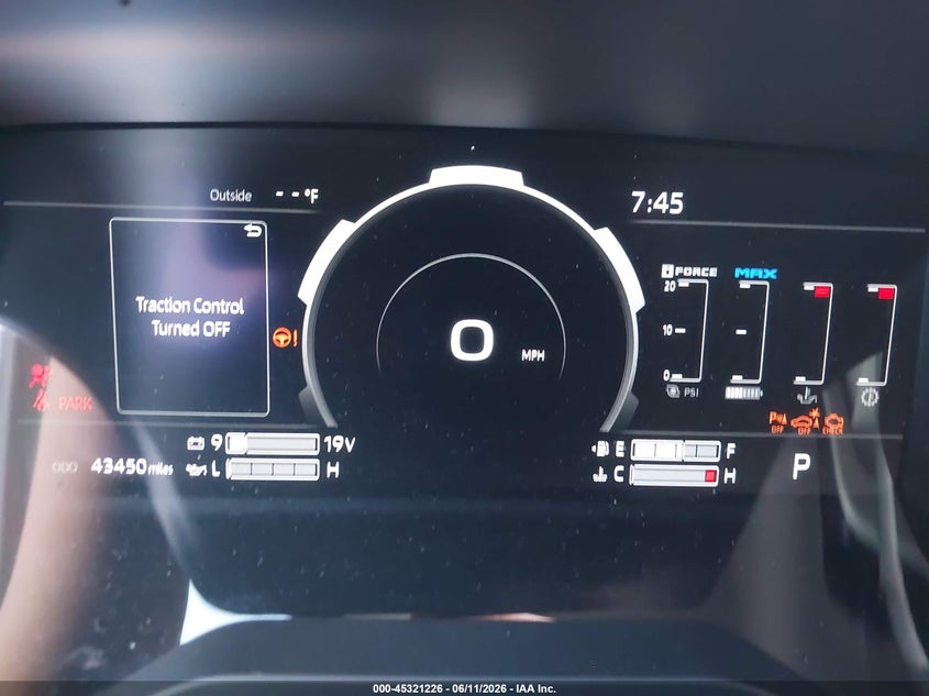 2023 TOYOTA TUNDRA HYBRID auction photo 7