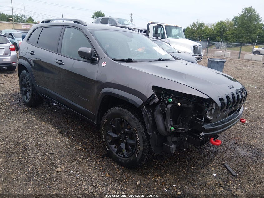 Vin: 1c4pjmbx5jd529936, lot: 45819199, jeep cherokee trailhawk 4x4 2018 img_1